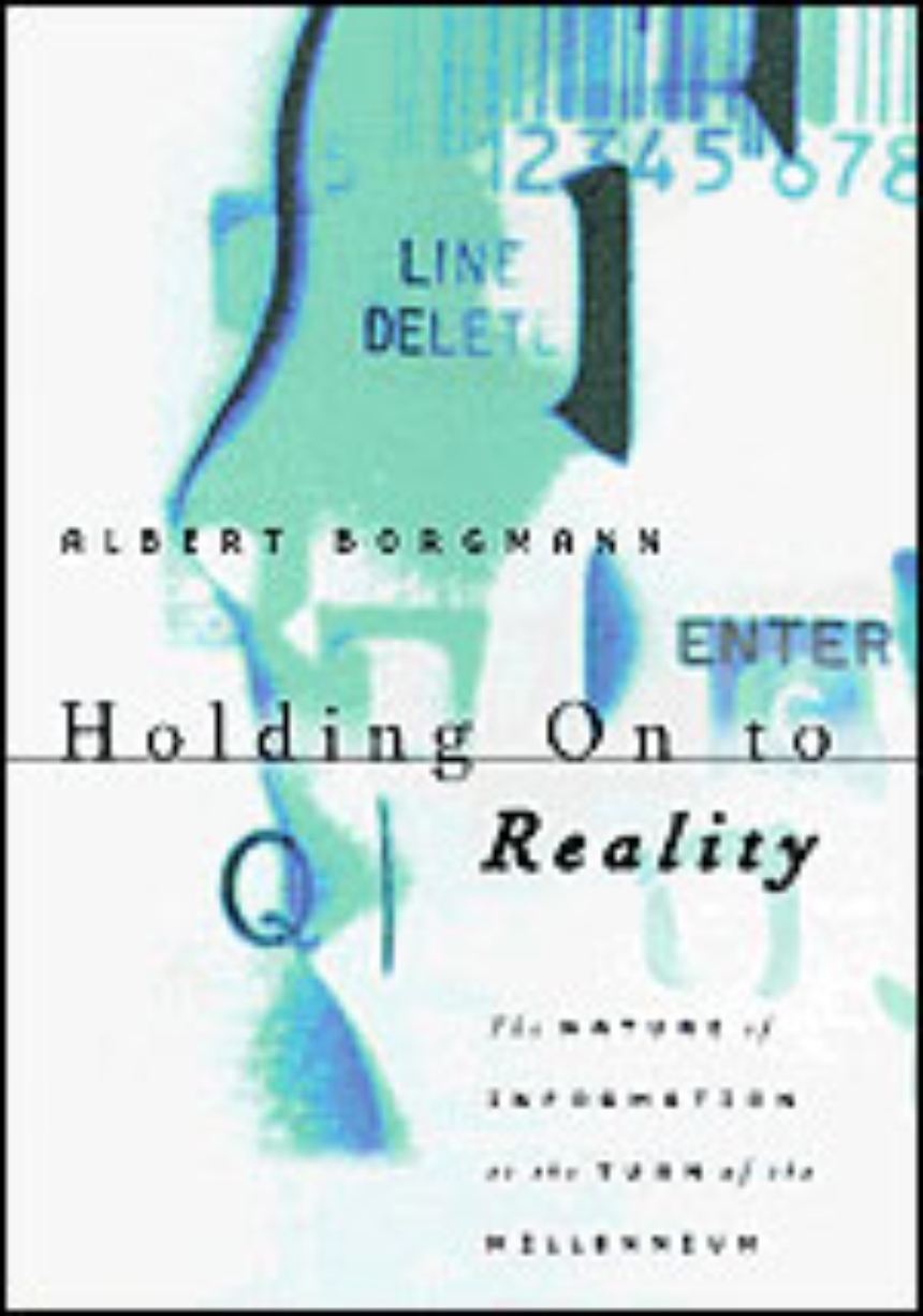 Holding On to Reality