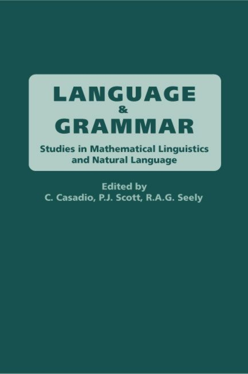 Language and Grammar