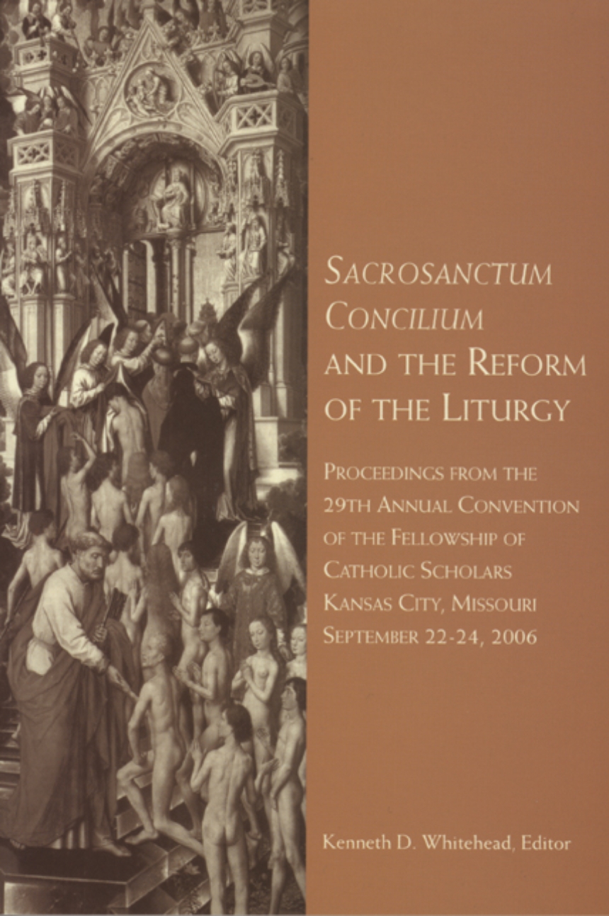 Sacrosanctum Concilium and the Reform of the Liturgy