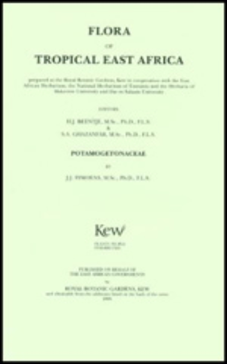 Flora of Tropical East Africa: Potamogetonaceae