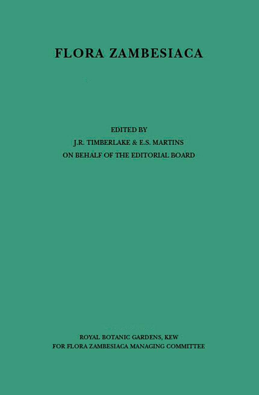 Flora Zambesiaca Volume 8 Part 5