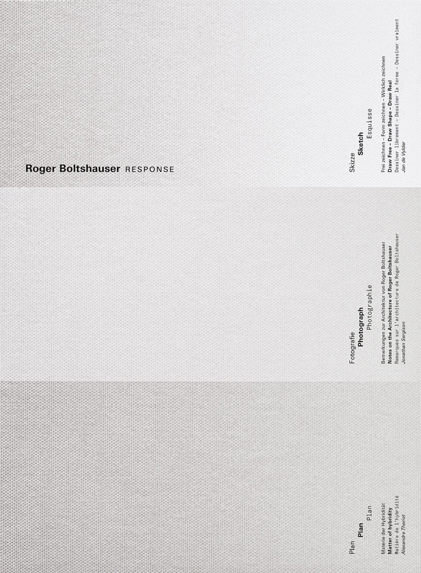Roger Boltshauser—Response