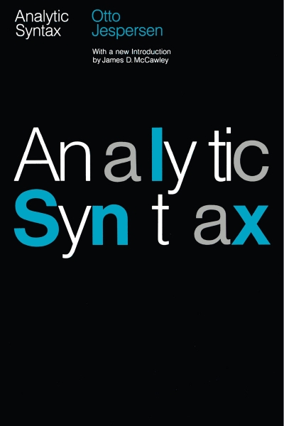 Analytic Syntax
