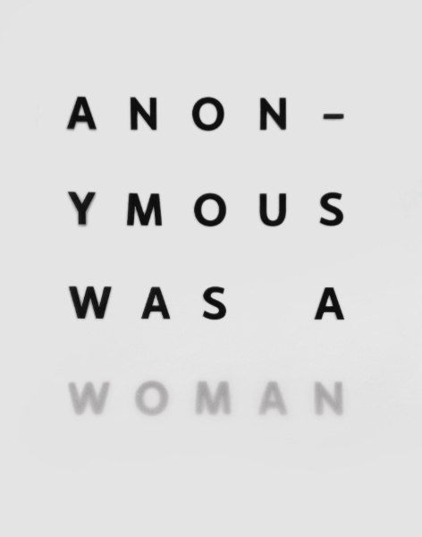 Panel discussion and book signing - Anonymous Was a Woman: The First 25 Years
